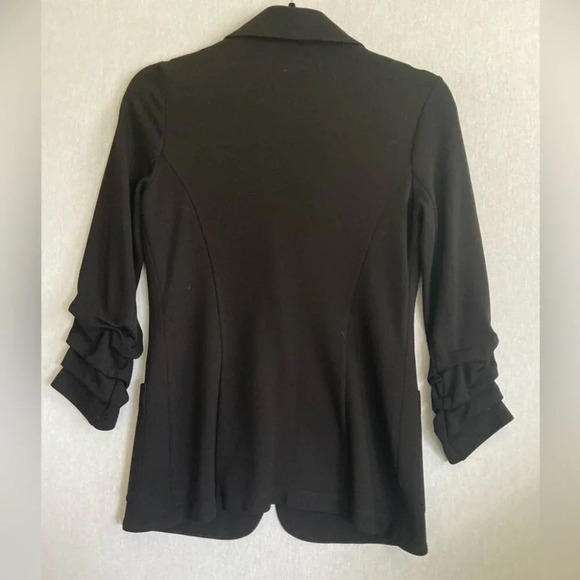 Bailey 44 Jane Blazer ruched sleeves Sz XS - Picture 2 of 10